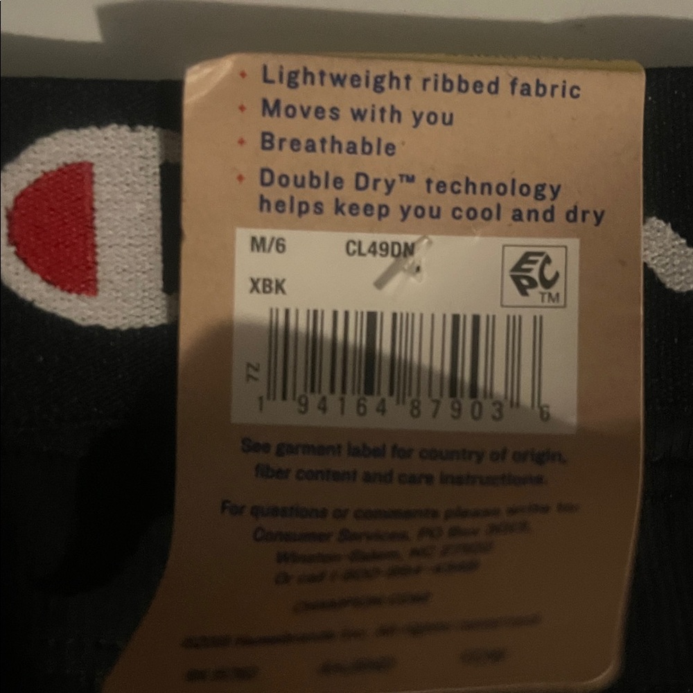 3/$15. NWT Ladies Champion boxer briefs M - Picture 3 of 5